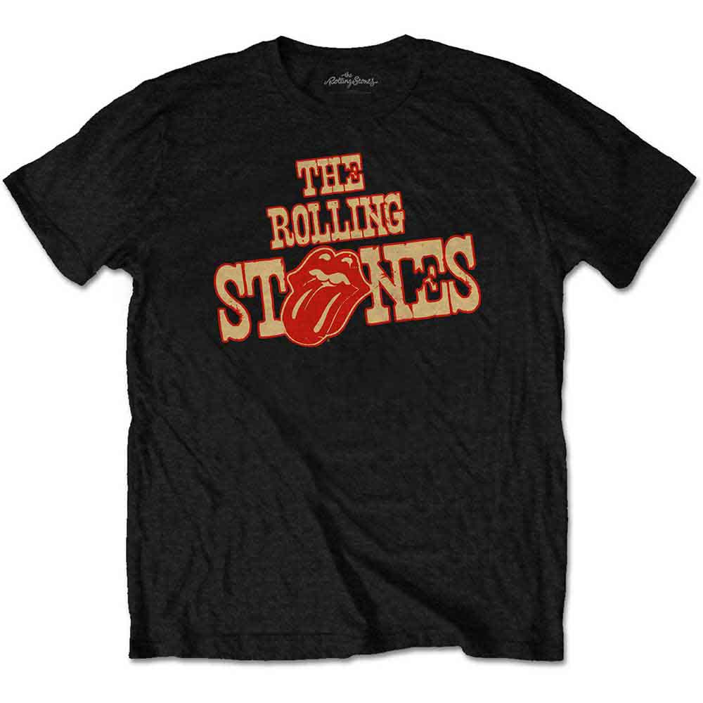 The Rolling Stones Wild West Logo [T-Shirt] - Rock Band Apparel