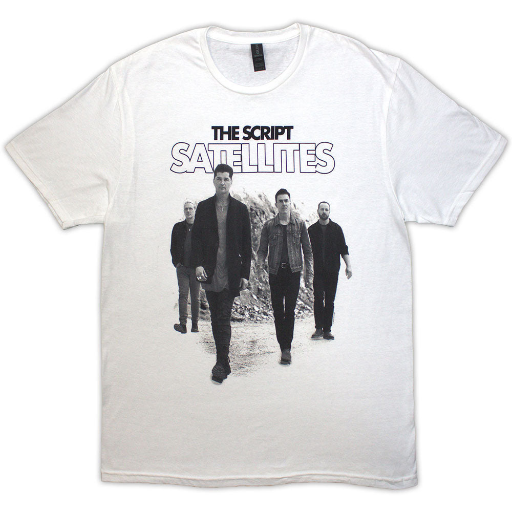 The Script Satellites Photo [T-Shirt] White