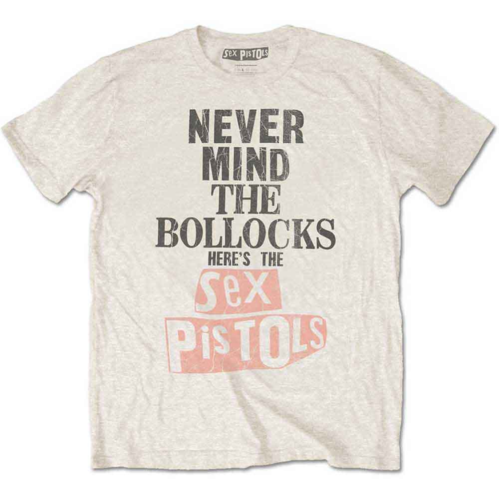 The Sex Pistols Bollocks Distressed [T-Shirt] - Rock Band Apparel