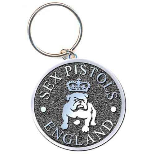 The Sex Pistols Bull Dog [Keychain] - Rock Band Apparel