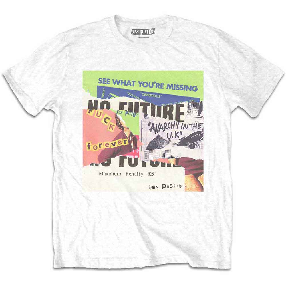 The Sex Pistols Collage [T-Shirt] - Rock Band Apparel