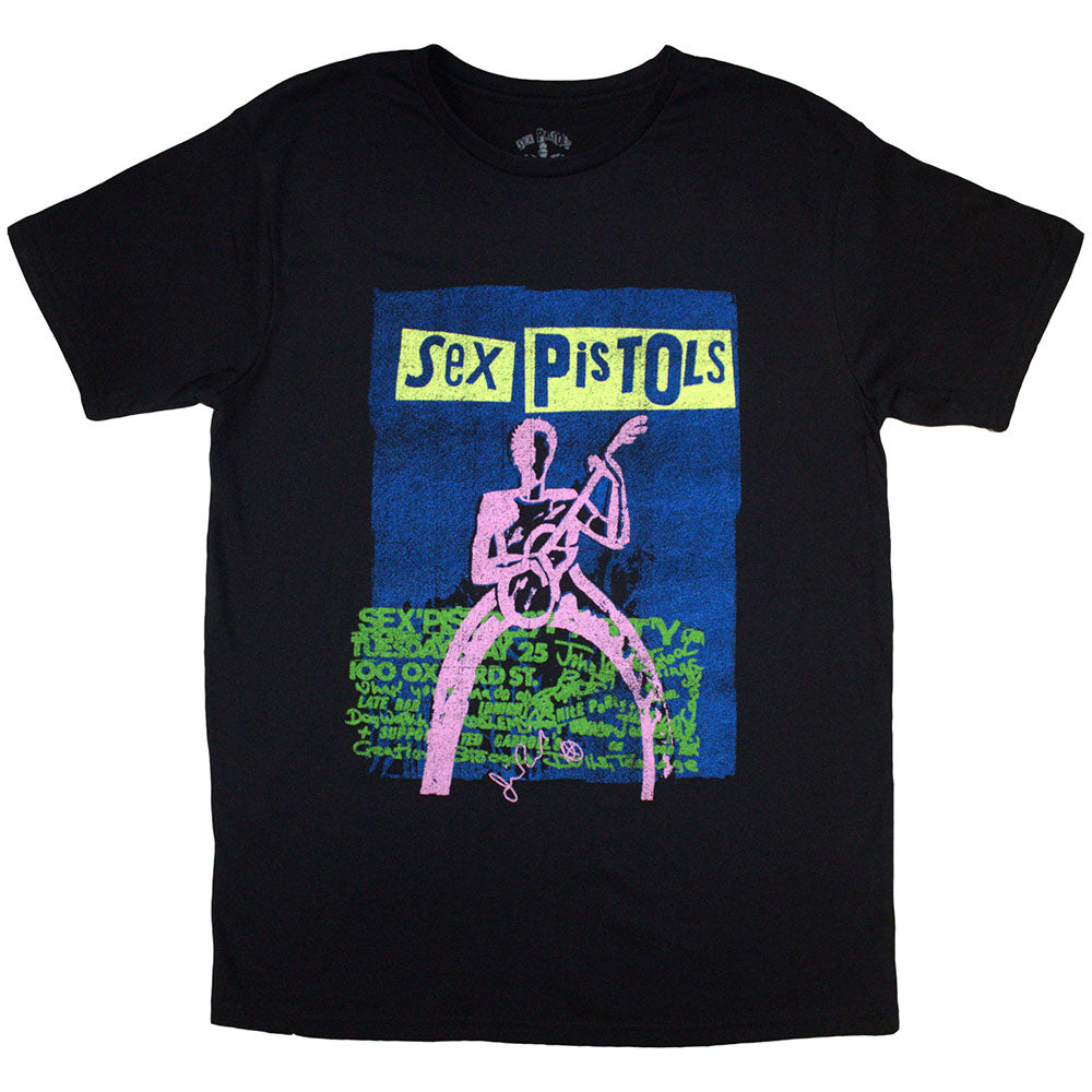 The Sex Pistols Guitar Cartoon [] Black