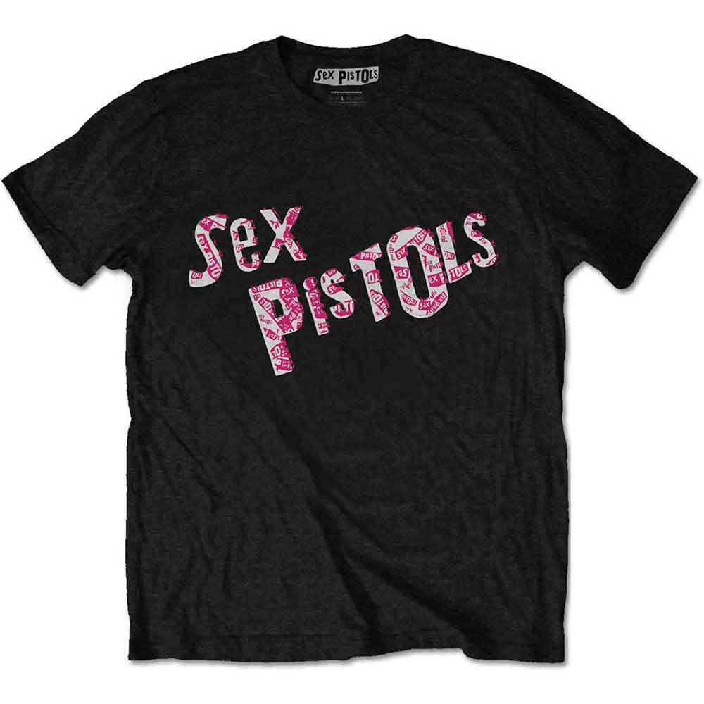 The Sex Pistols Multi-Logo [T-Shirt] - Rock Band Apparel