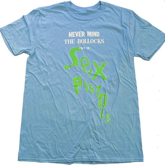 The Sex Pistols Never Mind The Bollocks Drop Logo [T-Shirt] - Rock Band Apparel