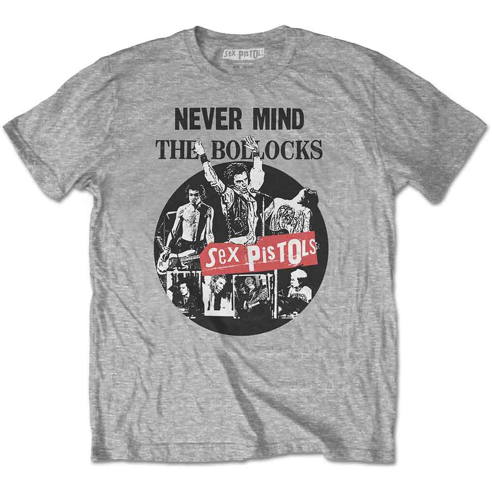 The Sex Pistols Never Mind The Bollocks [T-Shirt] Grey