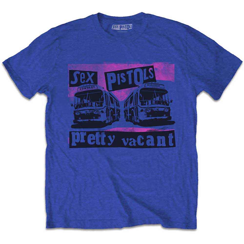 The Sex Pistols Pretty Vacant Coaches [T-Shirt] - Rock Band Apparel