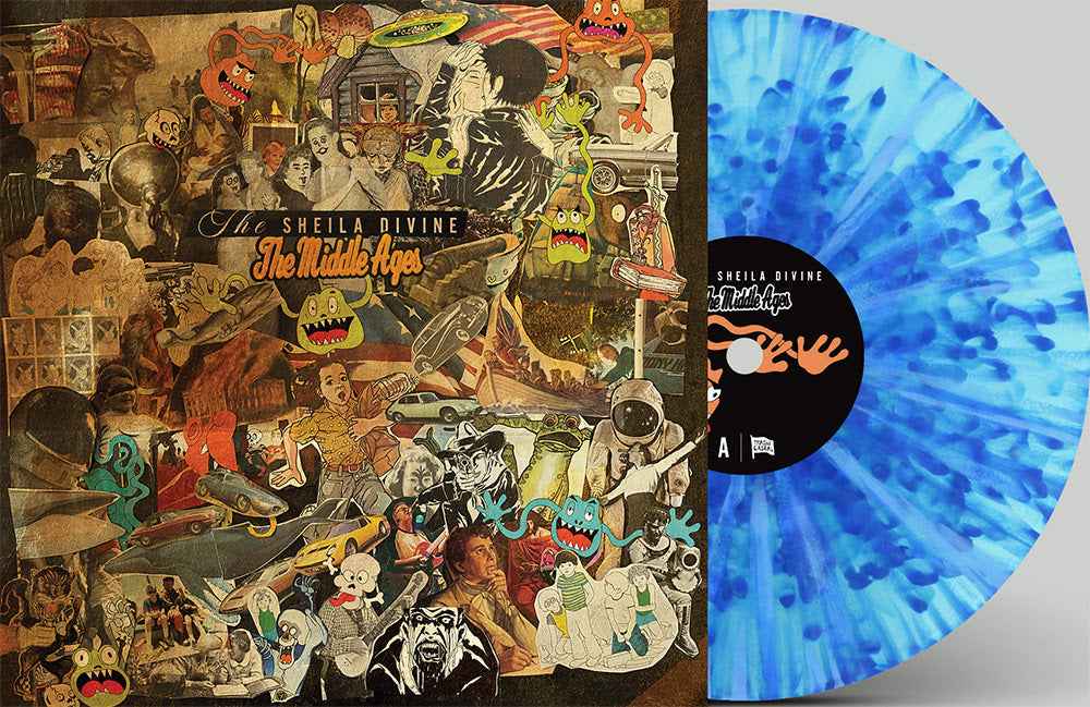 The Sheila Divine - The Middle Ages [Transparent Blue Smoke] [Vinyl]