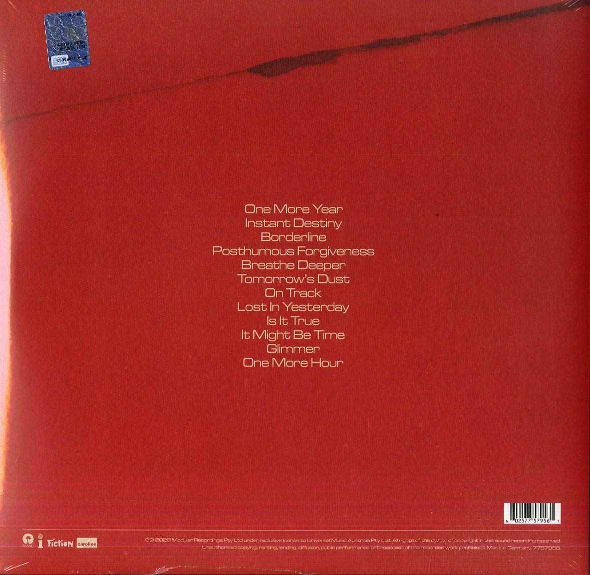 The Slow Rush (2LP Black vinyl) [Vinyl]