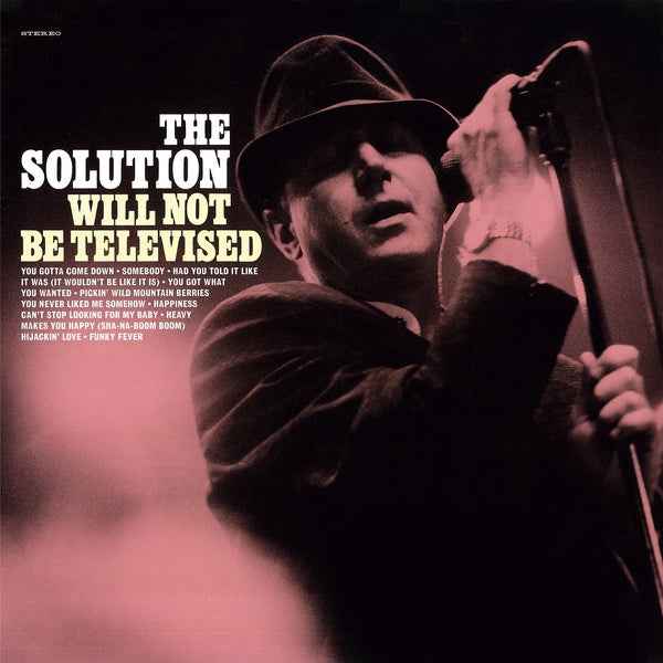 THE SOLUTION - Will Not Be Televised [Vinyl]