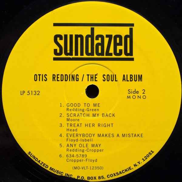 Otis Redding - The Soul Album [Vinyl]