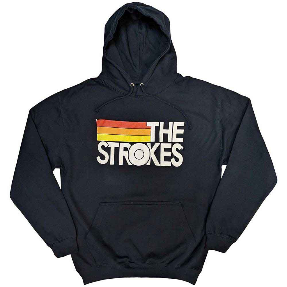 The Strokes Logo & Stripes [Sweatshirt] - Rock Band Apparel