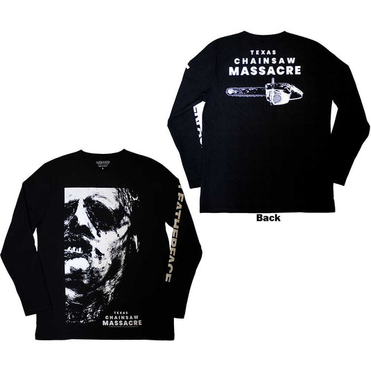 The Texas Chainsaw Massacre Leather Face [T-Shirt] - Rock Band Apparel