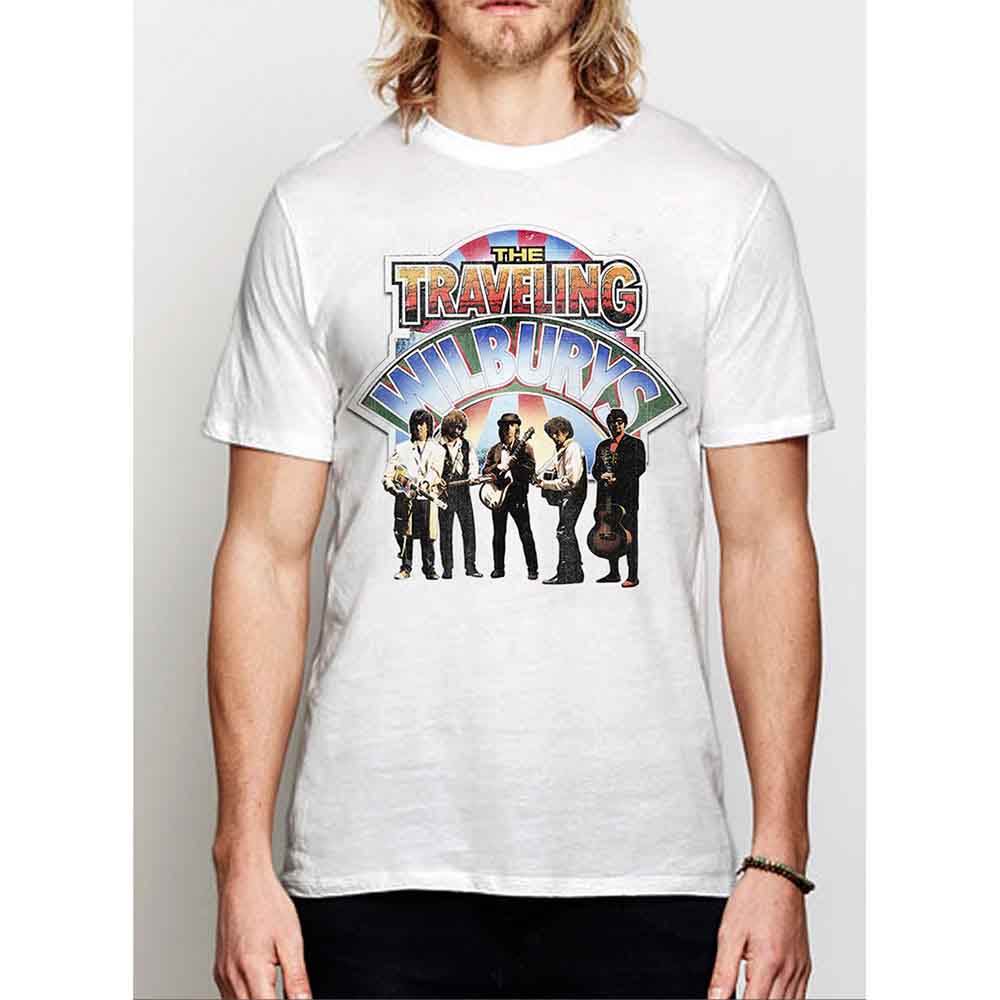 The Traveling Wilburys Band Photo [T-Shirt] - Rock Band Apparel