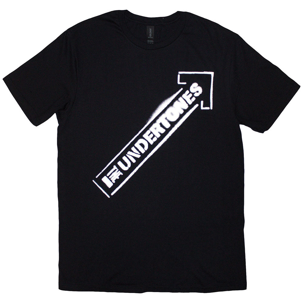 The Undertones Arrow Spray White [T-Shirt] - Rock Band Apparel