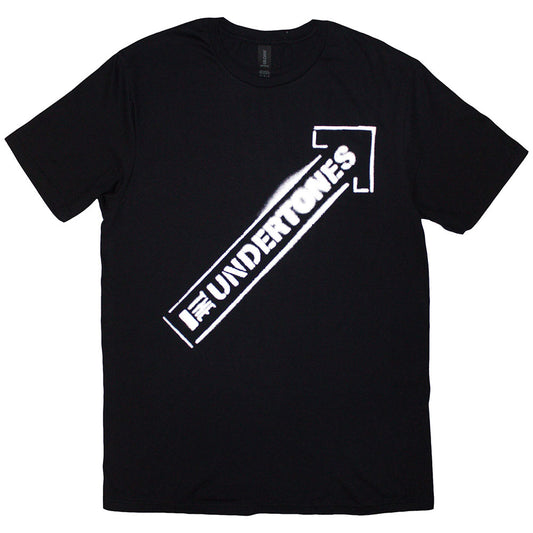 The Undertones Arrow Spray White [T-Shirt] - Rock Band Apparel