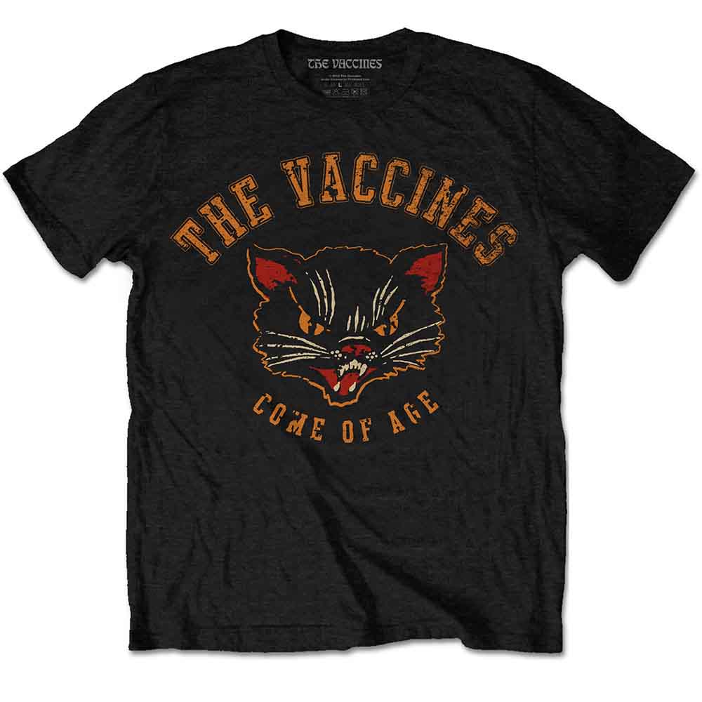The Vaccines Cat [T-Shirt] Black
