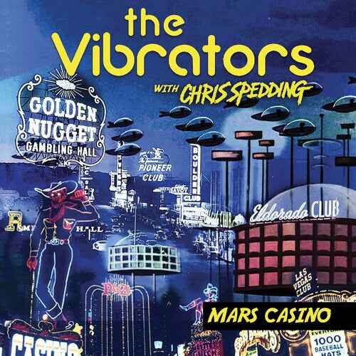 The Vibrators - Mars Casino - Purple/ blue Haze Splatter (Colored Vinyl, Purple, Blue, Splatter) [Vinyl]
