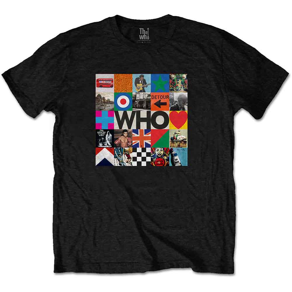 The Who 5x5 Blocks [T-Shirt] - Rock Band Apparel