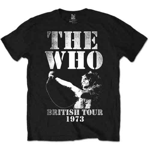 The Who British Tour 1973 [T-Shirt] - Rock Band Apparel