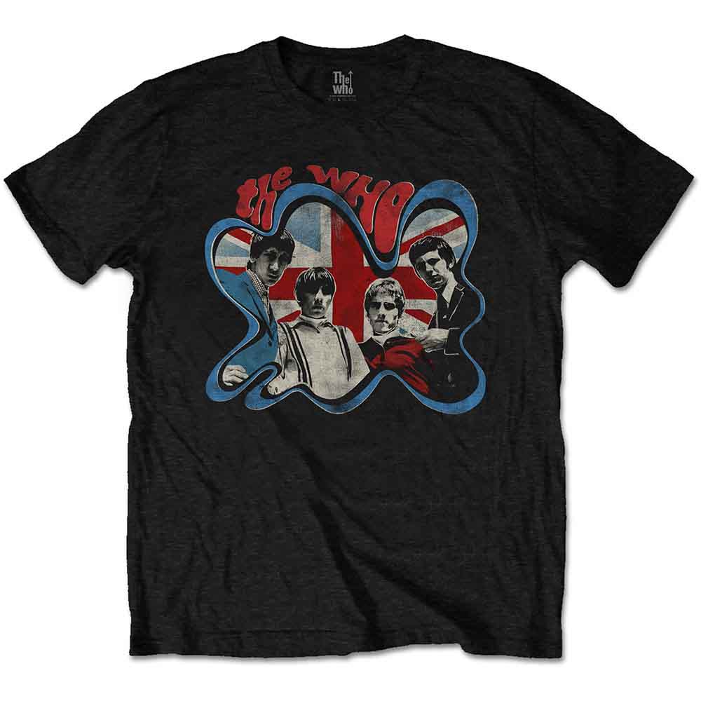 The Who Groovy Border [T-Shirt] - Rock Band Apparel