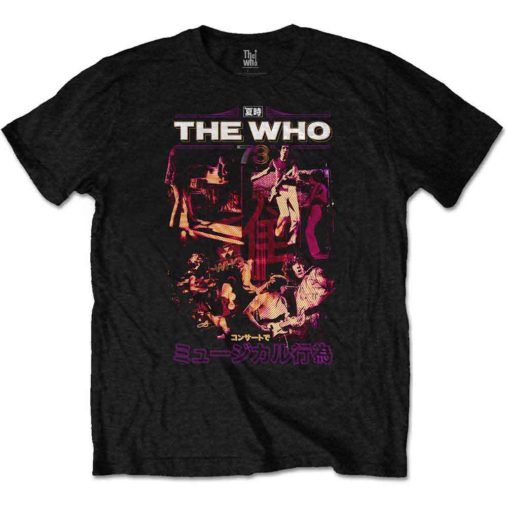 The Who Japan '73 [T-Shirt] - Rock Band Apparel
