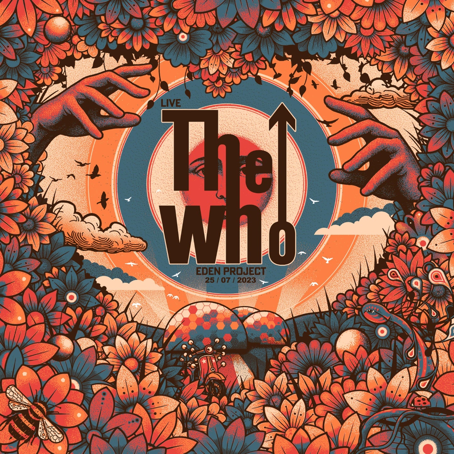 Live At Eden Project 25/07/2023 (Eco-Friendly Packaging) [Black Recycled Vinyl] [3LP] [Vinyl]