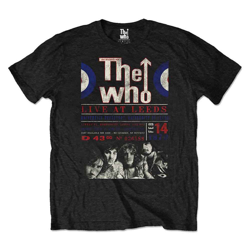 The Who Live At Leeds '70 [T-Shirt] - Rock Band Apparel