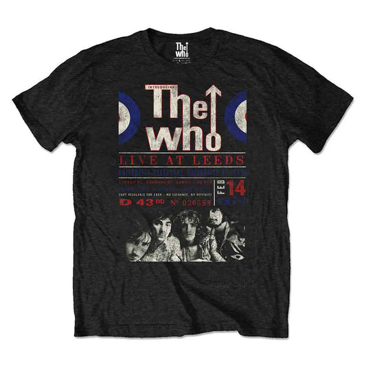 The Who Live At Leeds '70 [T-Shirt] - Rock Band Apparel