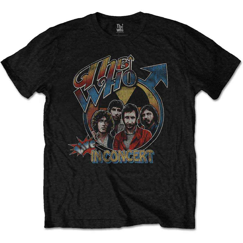 The Who Live in Concert [T-Shirt] Black
