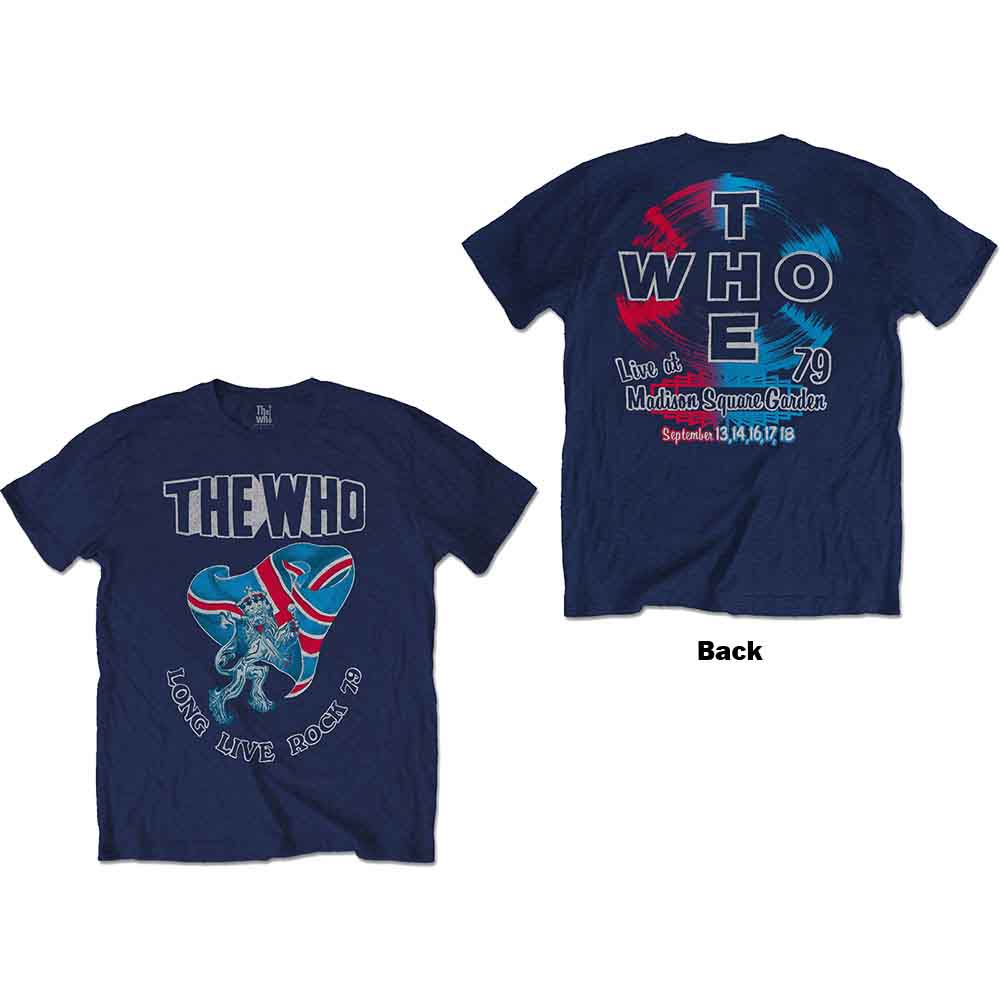 The Who Long Live Rock '79 [T-Shirt] - Rock Band Apparel