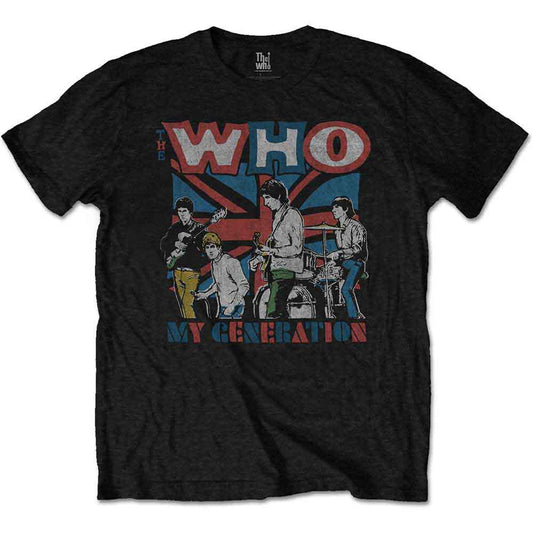 The Who My Generation Sketch [T-Shirt] - Rock Band Apparel