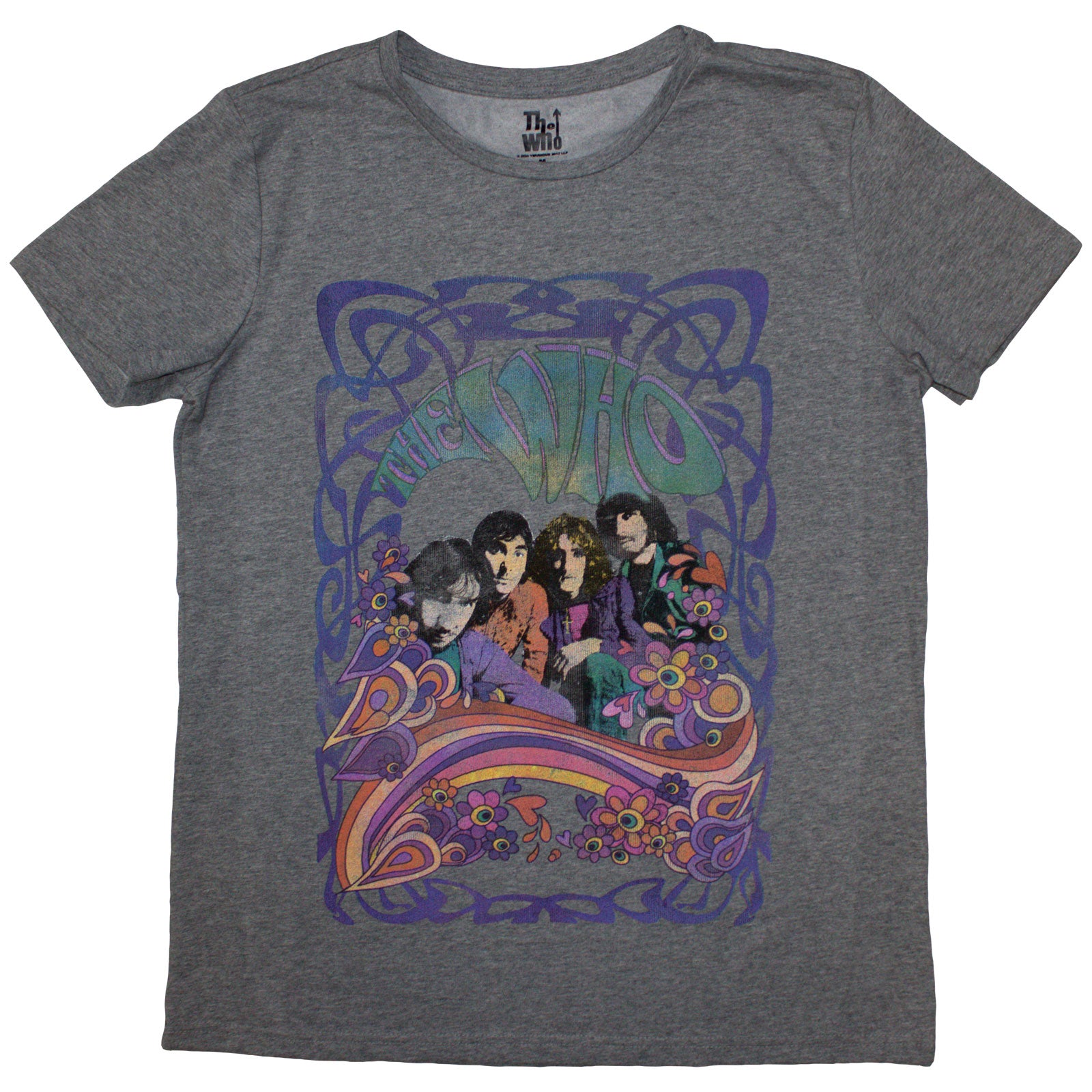 The Who Psych Floral [T-Shirt] Grey