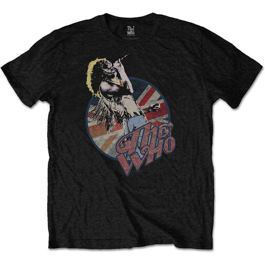 The Who Roger Vintage Pose [T-Shirt] - Rock Band Apparel