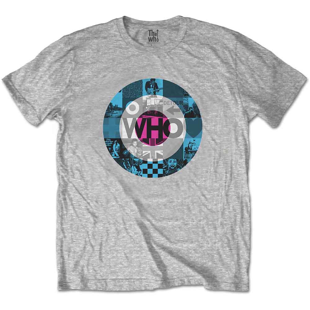 The Who Target Blocks [T-Shirt] Grey