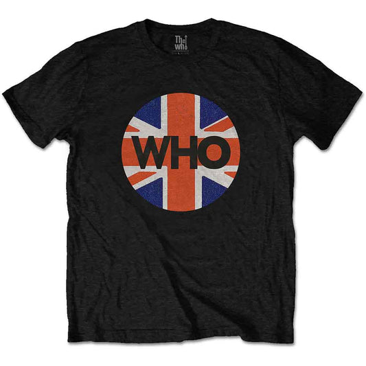 The Who Union Jack Circle [T-Shirt] - Rock Band Apparel