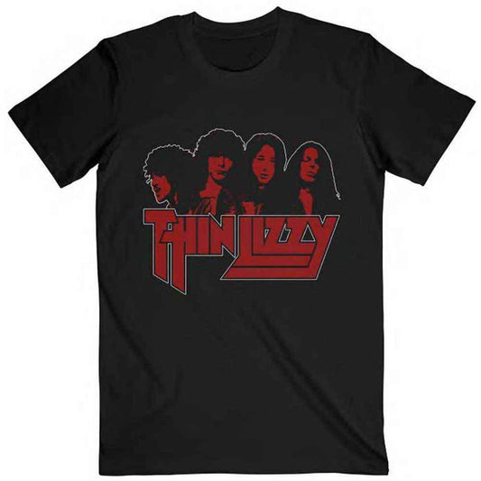 Thin Lizzy Band Photo Logo [T-Shirt] - Rock Band Apparel
