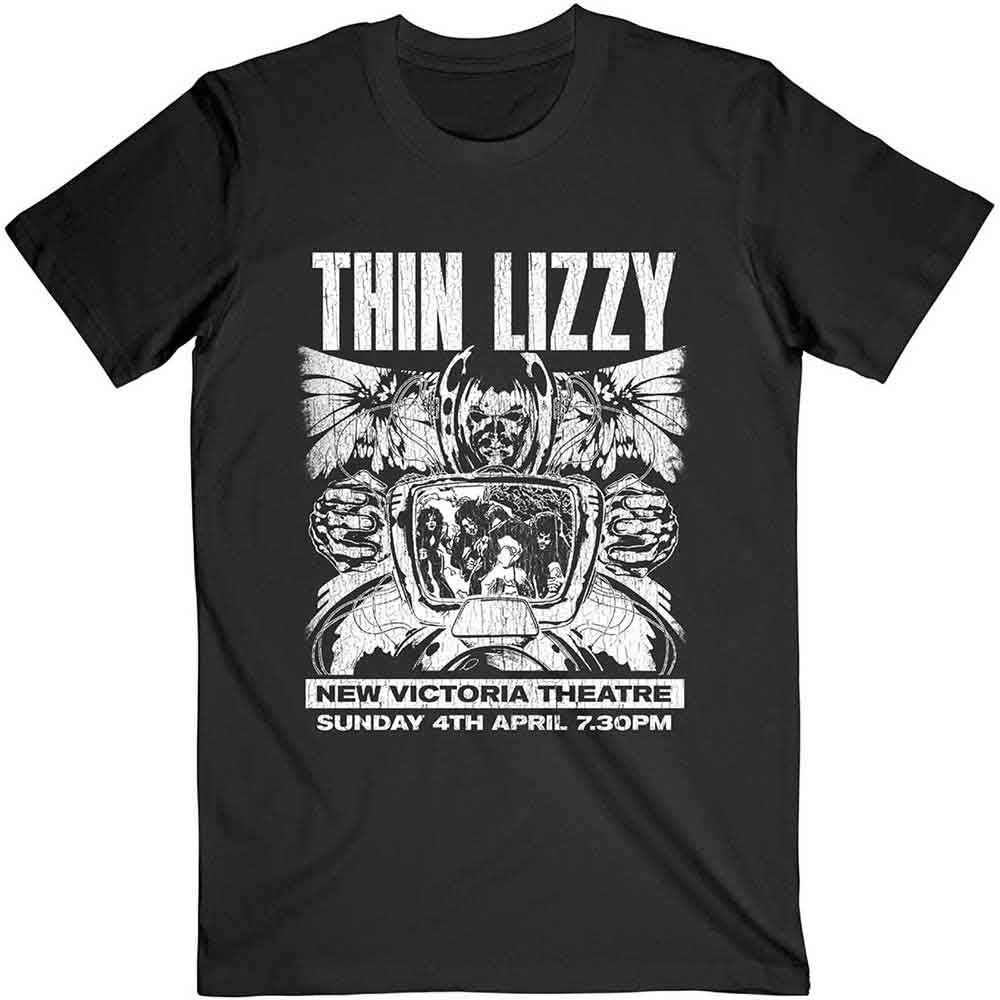 Thin Lizzy Jailbreak Flyer [T-Shirt] Black
