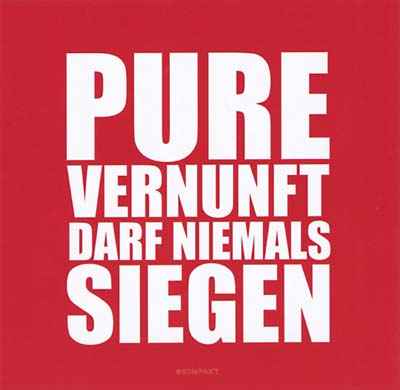 Pure Vernunft Darf Niemals Siegen [CD]