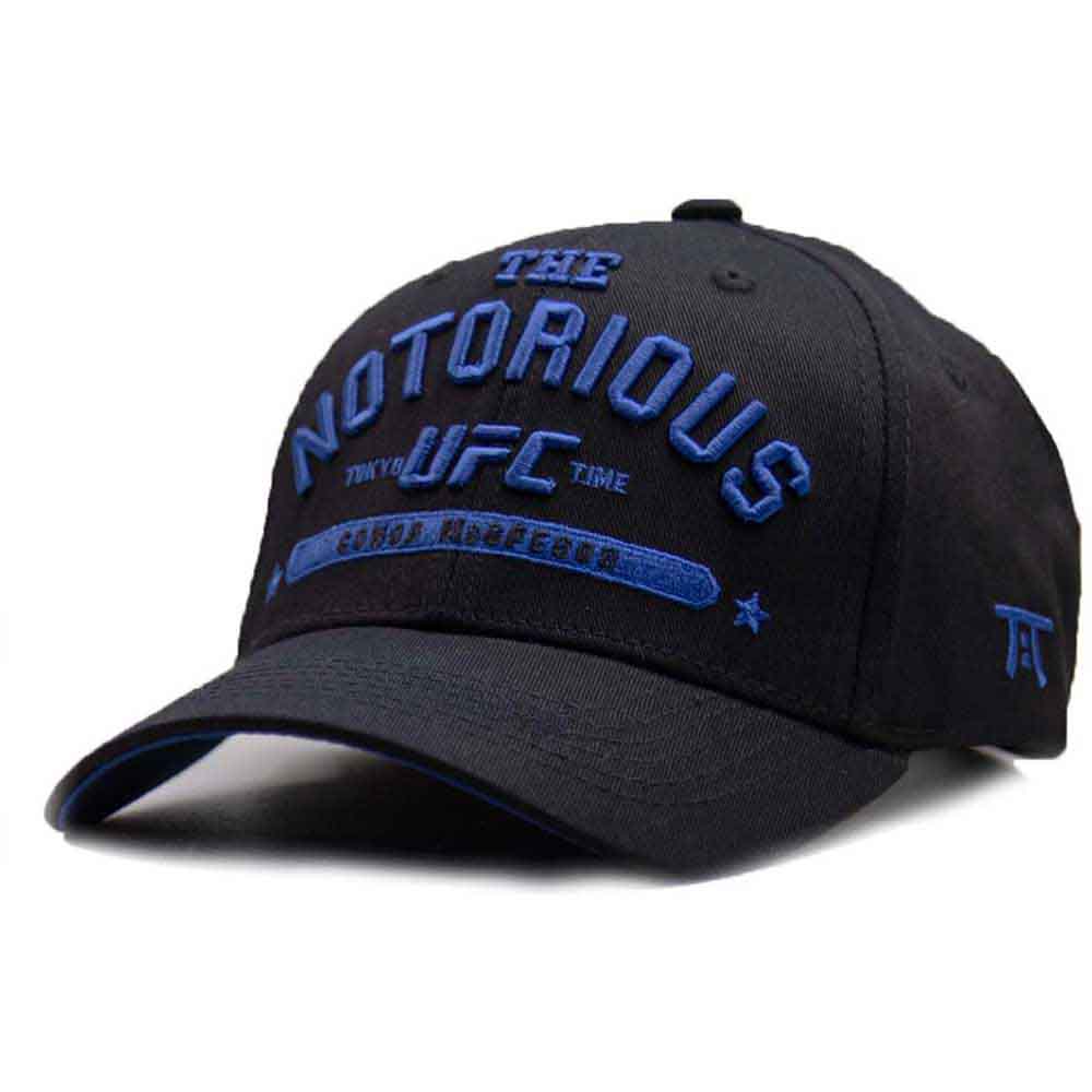 Tokyo Time UFC Notorious McGregor Blue Logo [Hat] Black
