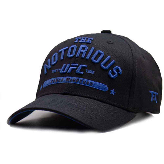 Tokyo Time UFC Notorious McGregor Blue Logo [Hat] Black