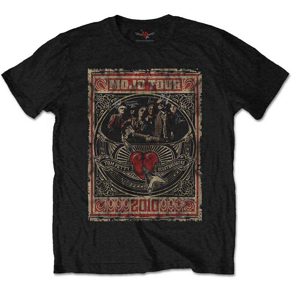 Tom Petty & The Heartbreakers Mojo Tour [T-Shirt] - Rock Band Apparel