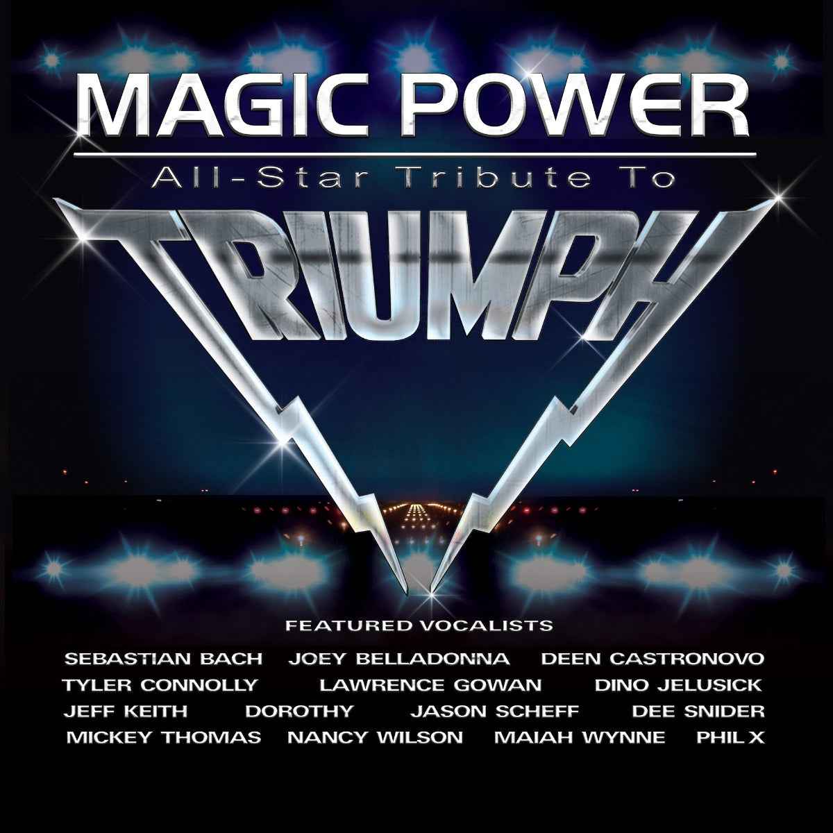 Magic Power: All Star Tribute To Triumph (Indie Exclusive) (Blue/White Splatter Vinyl) (2LP) [Vinyl]