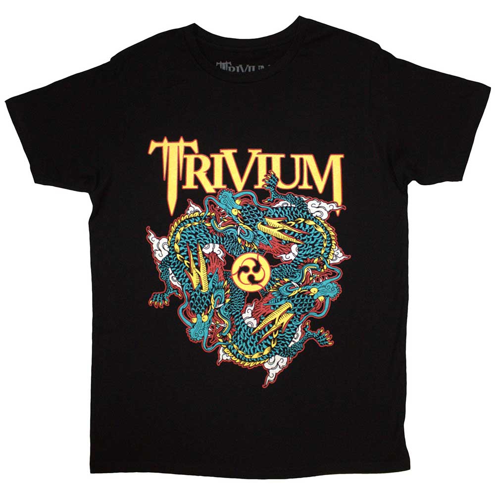 Trivium Dragon Circle Pit [T-Shirt] Black