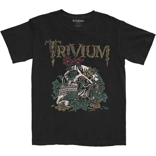 Trivium Skelly Flower [T-Shirt] - Rock Band Apparel