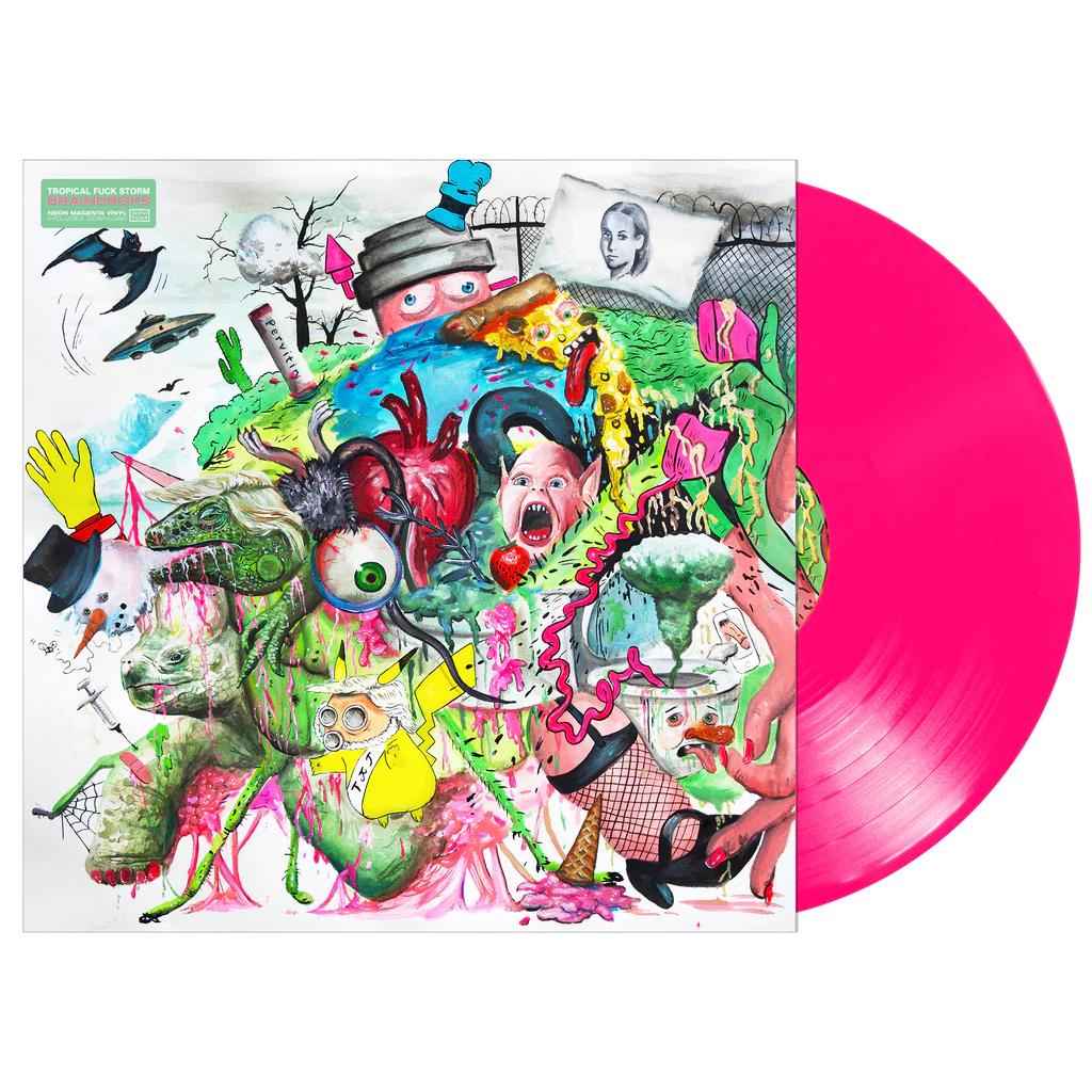 Tropical Fuck Storm - Braindrops (Neon Magenta Colored Vinyl) [Vinyl]