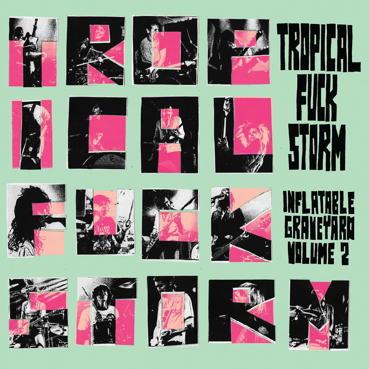 PRE-ORDER: Tropical Fuck Storm - Inflatable Graveyard Vol. 2 (Indie Exclusive, Transparent Turquoise Vinyl) [Vinyl]