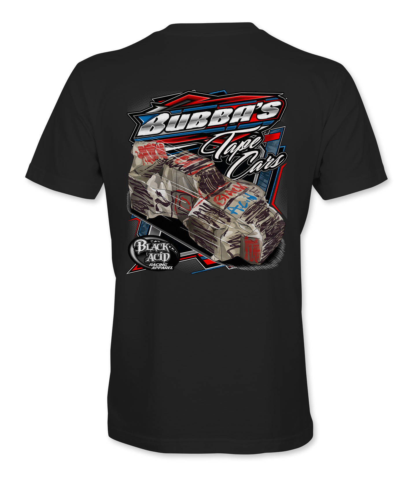 Bubbas Tape Cars T-Shirts