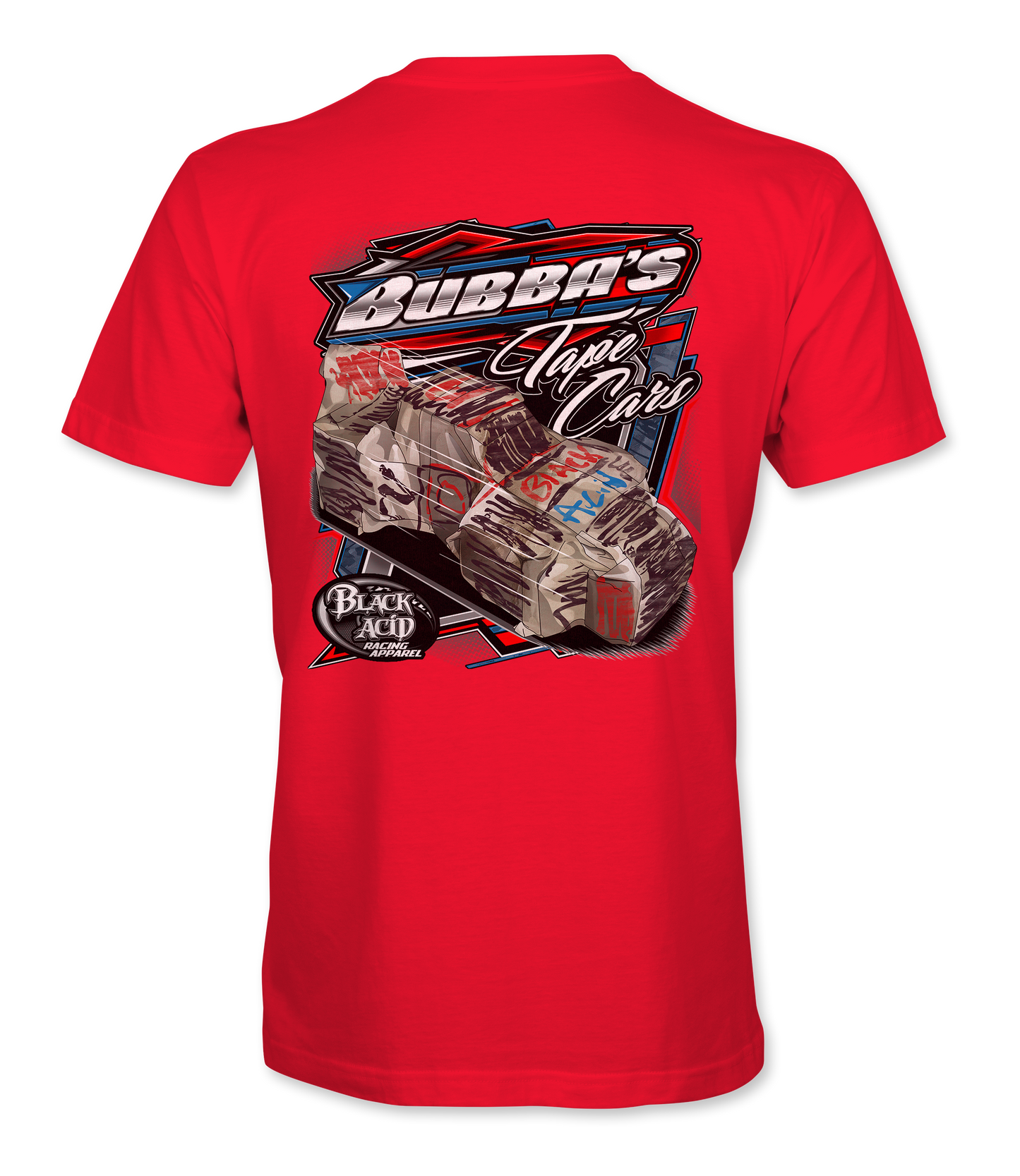 Bubbas Tape Cars T-Shirts