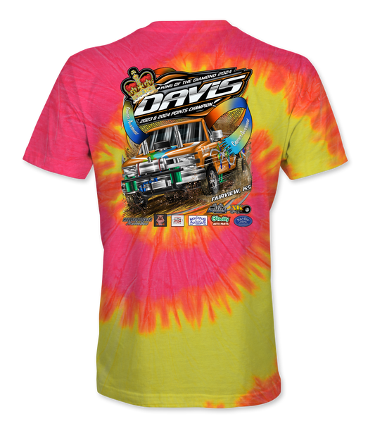 Davis Pulling 2025 Tie Dye T-Shirts