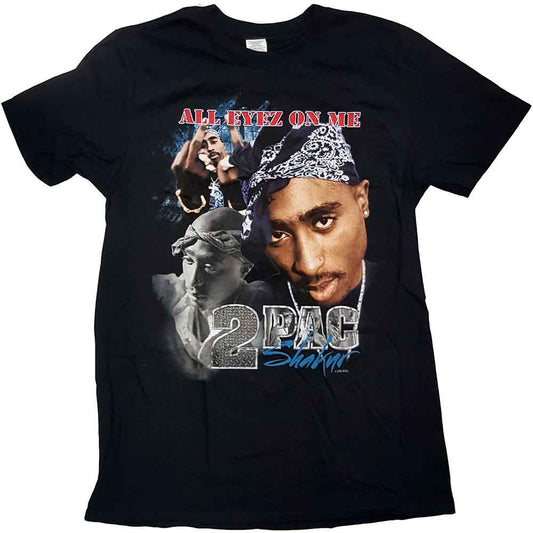 Tupac All Eyez Homage [T-Shirt] Black